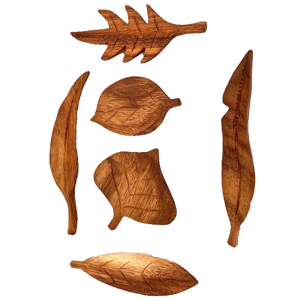 Feuilles Naturelles Petites Pour Modélisme - Green Stuff World - Couleur Naturel