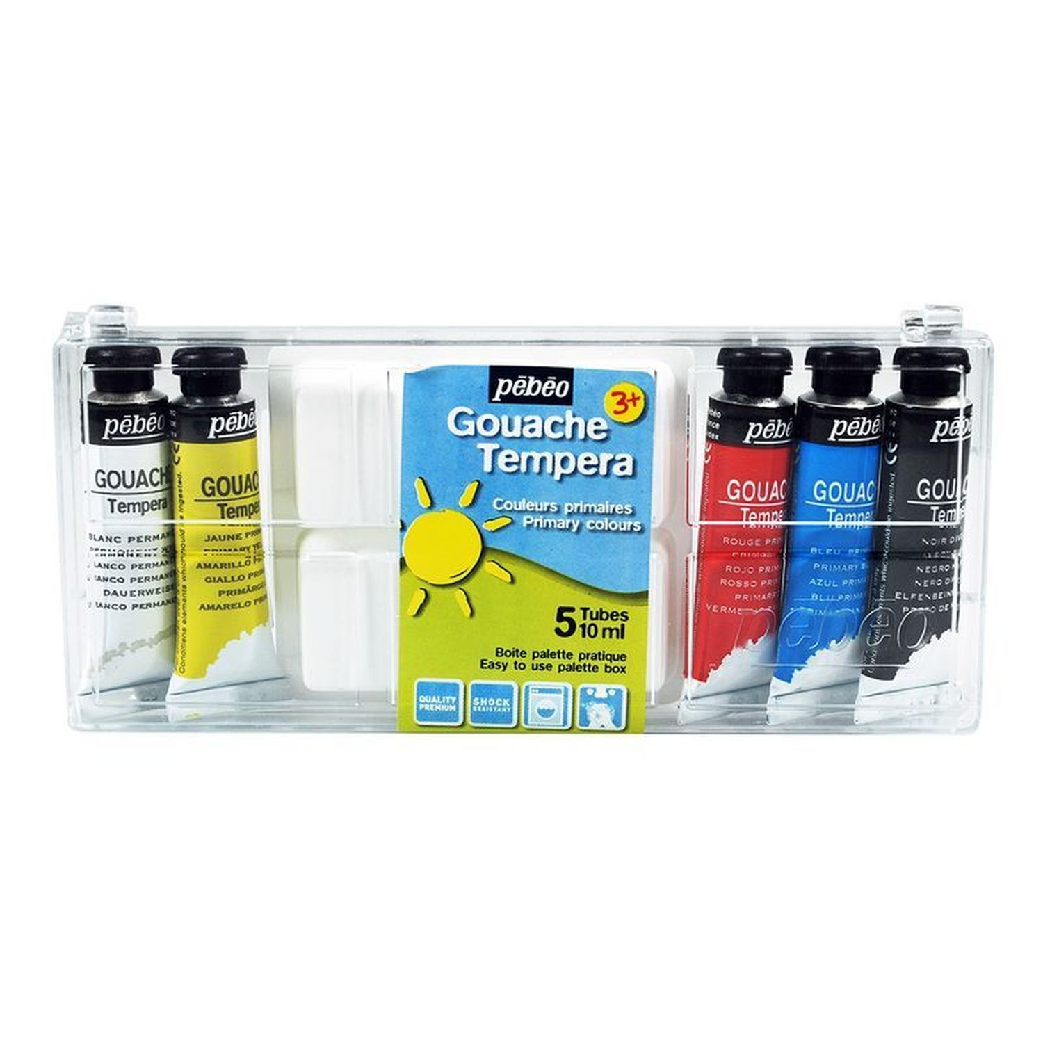 Boîte De Gouache Artiste + 10 Tubes + Palette + Vernis - Maison Franco Cannes - Neuf