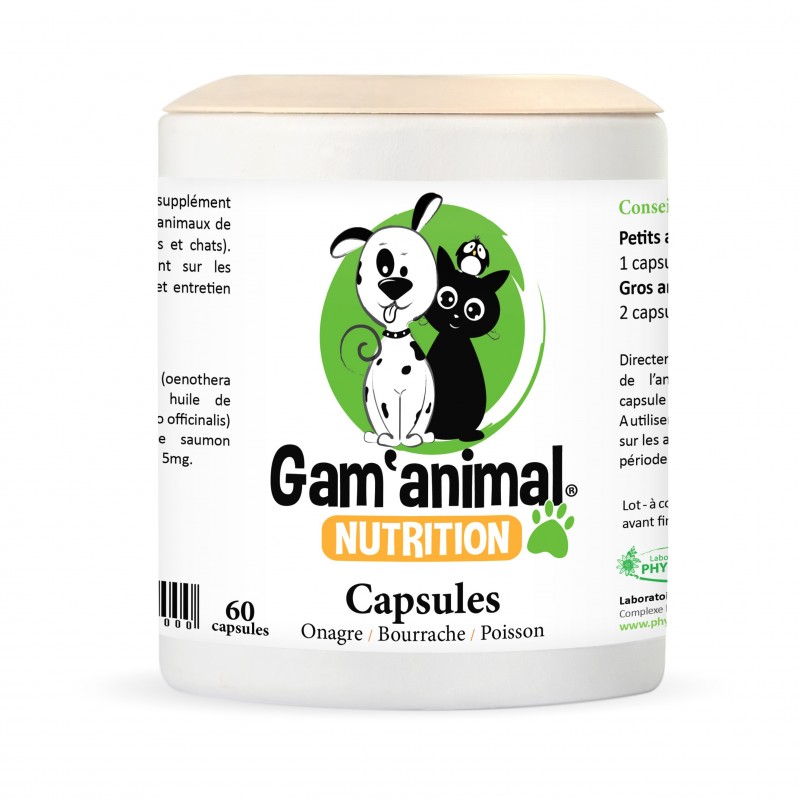 Phyto - Gam'Animal - O.B.P. - 60 Cap - Phytofrance
