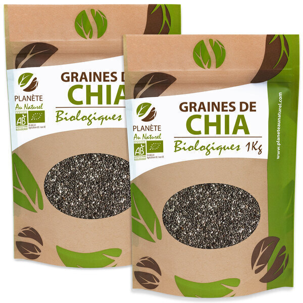 Planète Au Naturel Graines de Chia Bio 2 kg Greenweez — free download