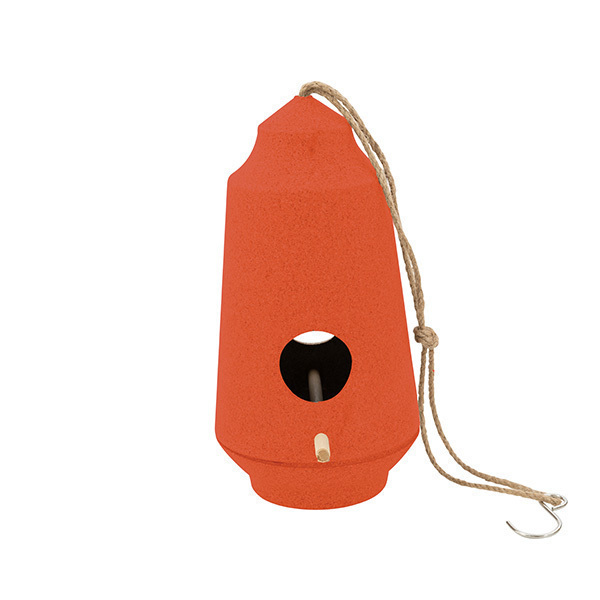 Point Virgule - Nichoir en fibre de bambou Orange