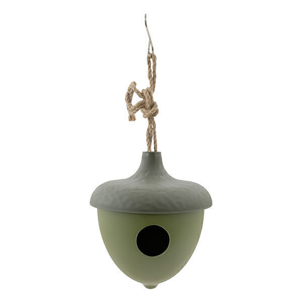 Point Virgule - Nichoir en fibre de bambou Gland vert