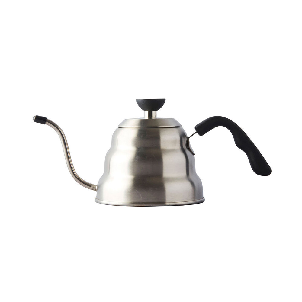 Theière inox avec infuseur 1L, Théière Bouilloire avec filtre amovible résistant à la chaleur pour thé, café