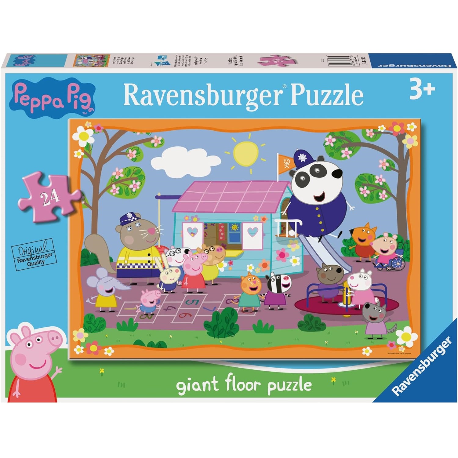 Ravensburger Puzzle géant Le club de Peppa Pig 24 pcs | Greenweez