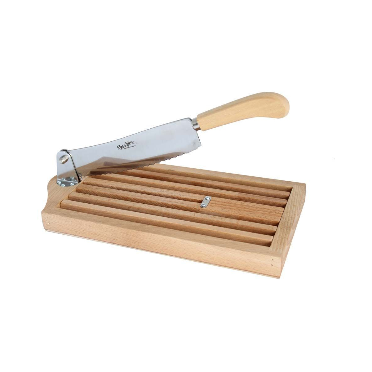 Vente en ligne de Huche à pain avec tiroir en bois hetre laqué blanc