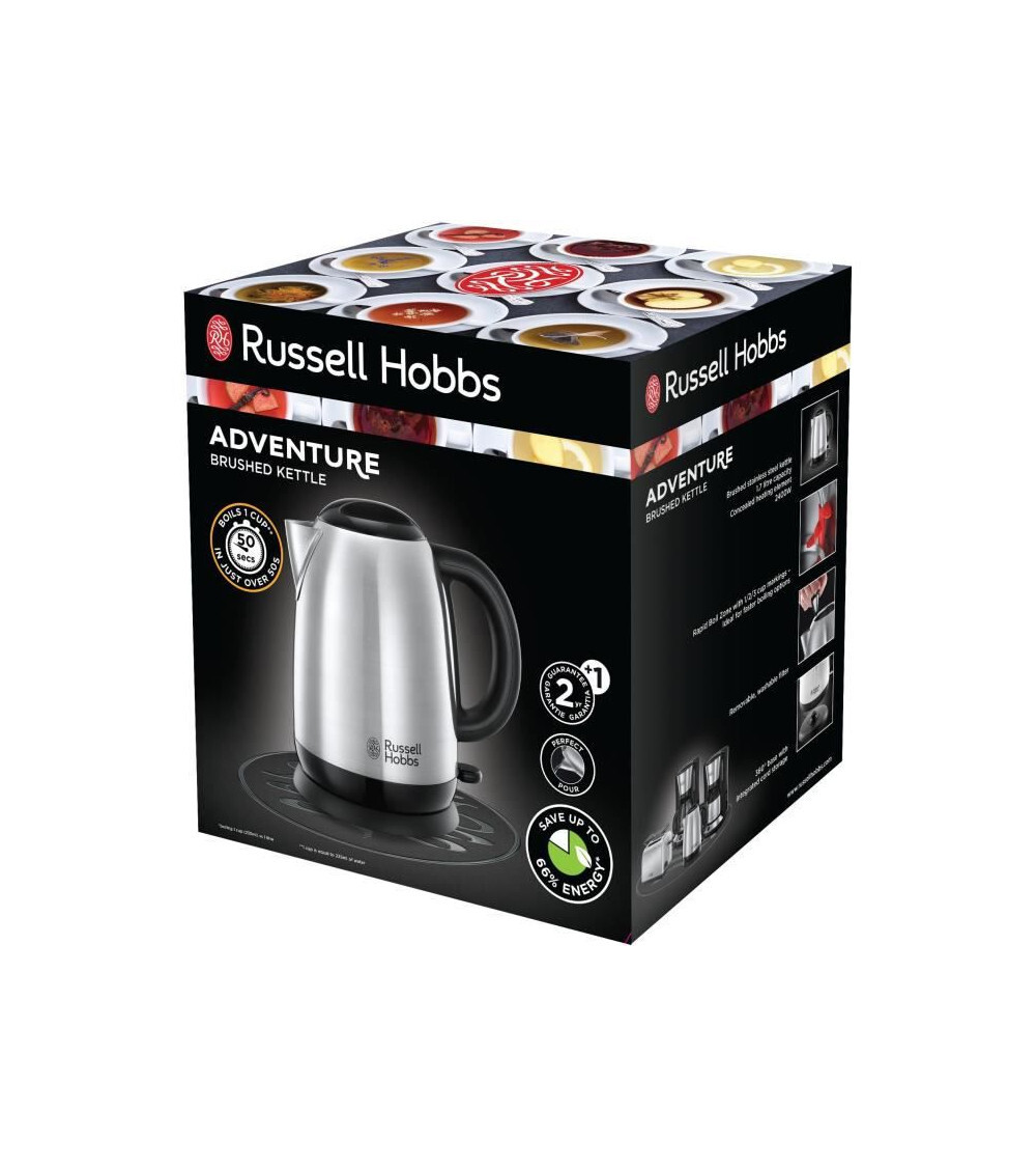 Russell Hobbs Bouilloire sans fil 1l 2400w crème - 24994-70