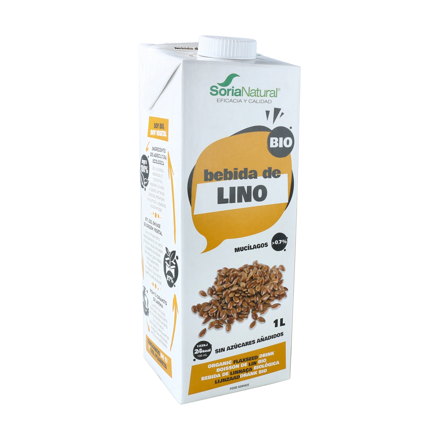 Boisson bio au lin 1 L | Greenweez