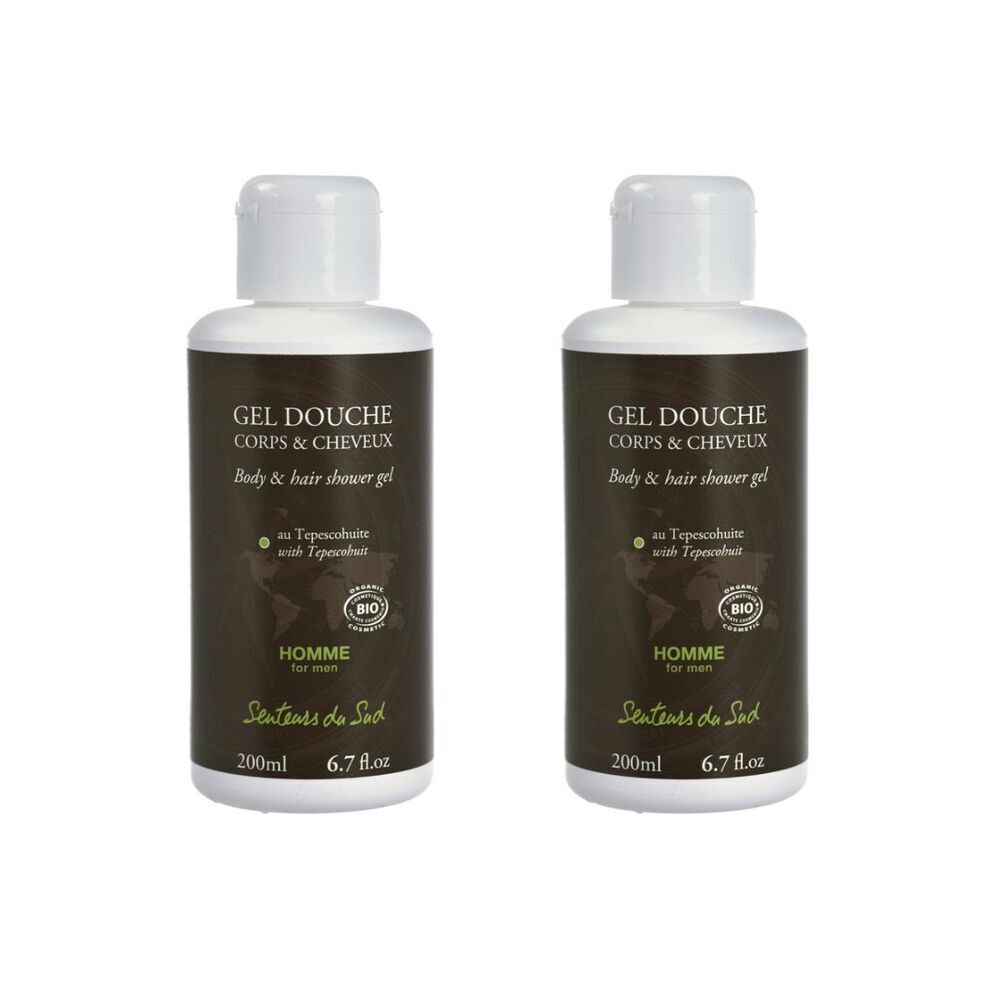 Lot De 4 Gels Douche Corps & Cheveux Comptoir Cologne - Oud Bois Précieux - 200 Ml Par Flacon - Neuf - Fabriqué En France