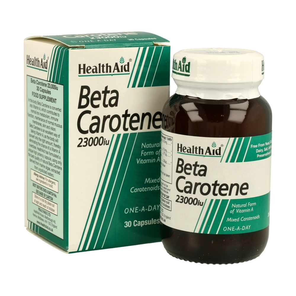 Bêtacarotène 23 000Ui 30 capsules Greenweez