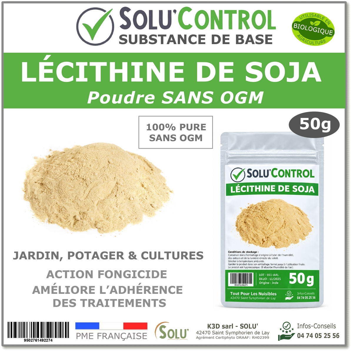 Lécithine De Soja Pure En Granulés - 2 Kg, Sans OGM, E322 - Neuf, Pour Cuisine Ou Compléments