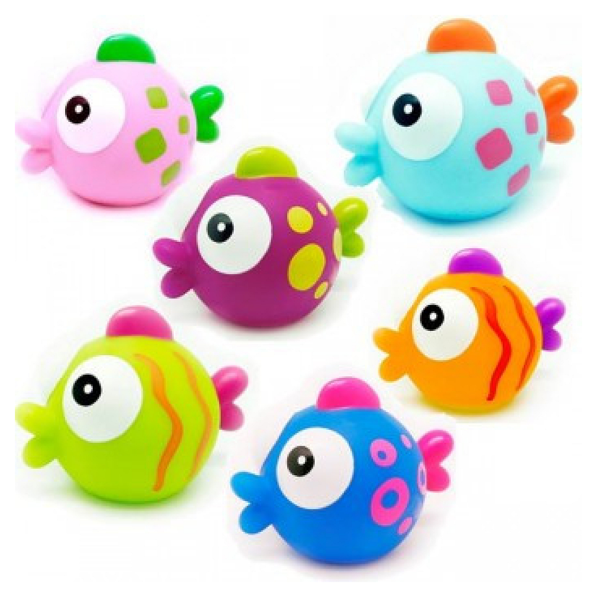 18 Jouets de Bain en Caoutchouc Animal de Mer Océan Caoutchouc Alimentaire de Qu