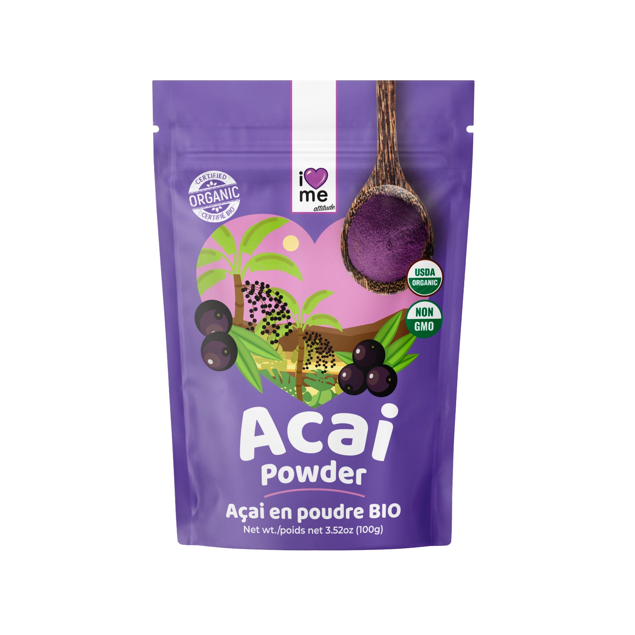 Poudre D'Açaï 1kg - Superfood 100% Naturel, Parfait Pour Smoothies Et Bowls