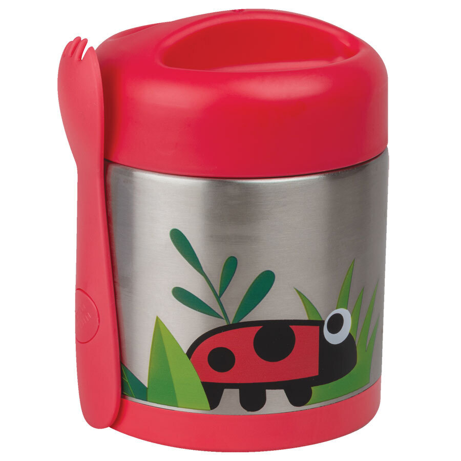 Boite à repas Isotherme et sa cuillère magnétique Ladybird Greenweez