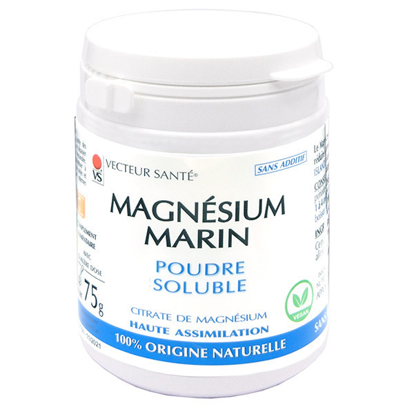Magnésium Marin Pour Chien Et Chat - Poudre 100g Vet Botanic, Complément Naturel Anti-stress