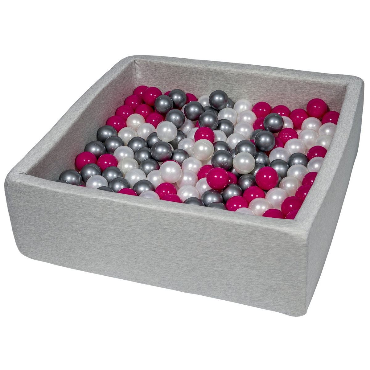 Piscine à Balles Enfant Bouclé + 200 Balles - Diam. ~80 Cm, Housse Détachable, Dès 12 Mois - 5