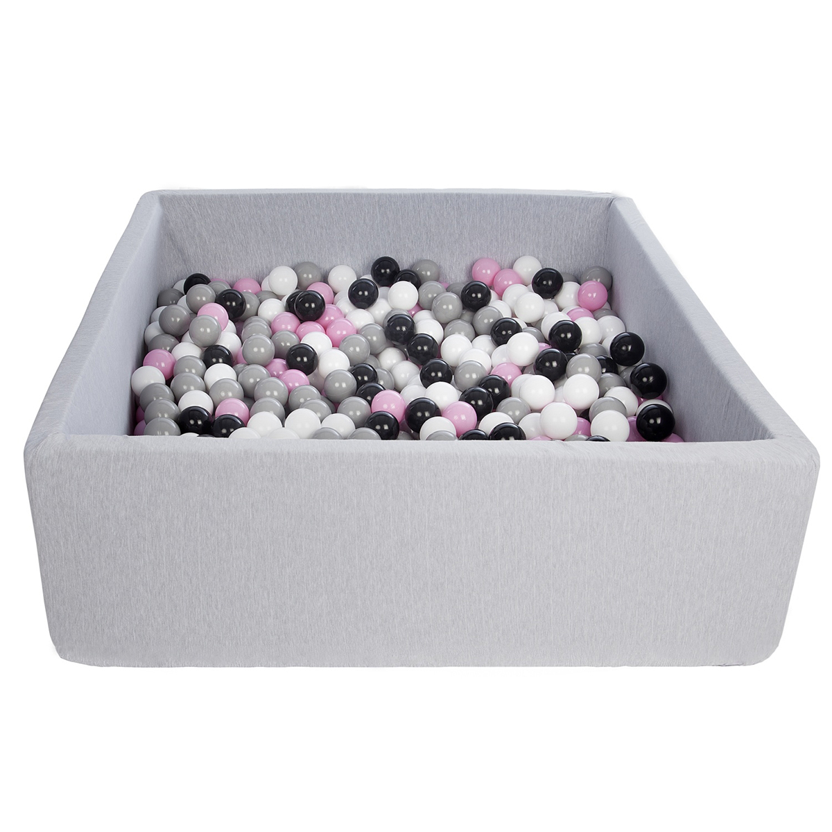 Piscine à Balles Enfant Bouclé + 200 Balles - Diam. ~80 Cm, Housse Détachable, Dès 12 Mois - 2
