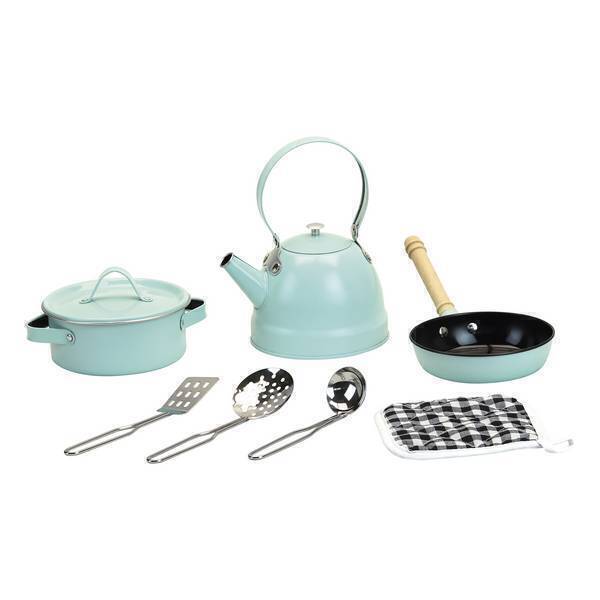 Dinette cuisinière et ustensiles