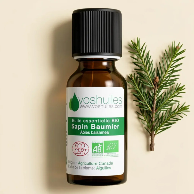 Voshuiles Huile Essentielle Bio de Sapin Baumier 10ml | Greenweez
