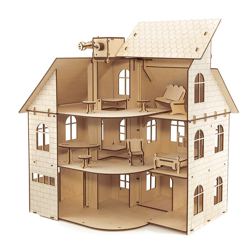 Toddmomy – 27 Bardeaux De Sol En Bois Simulé – 3×3 Cm – Pour Maison De Poupée Et Dioramas