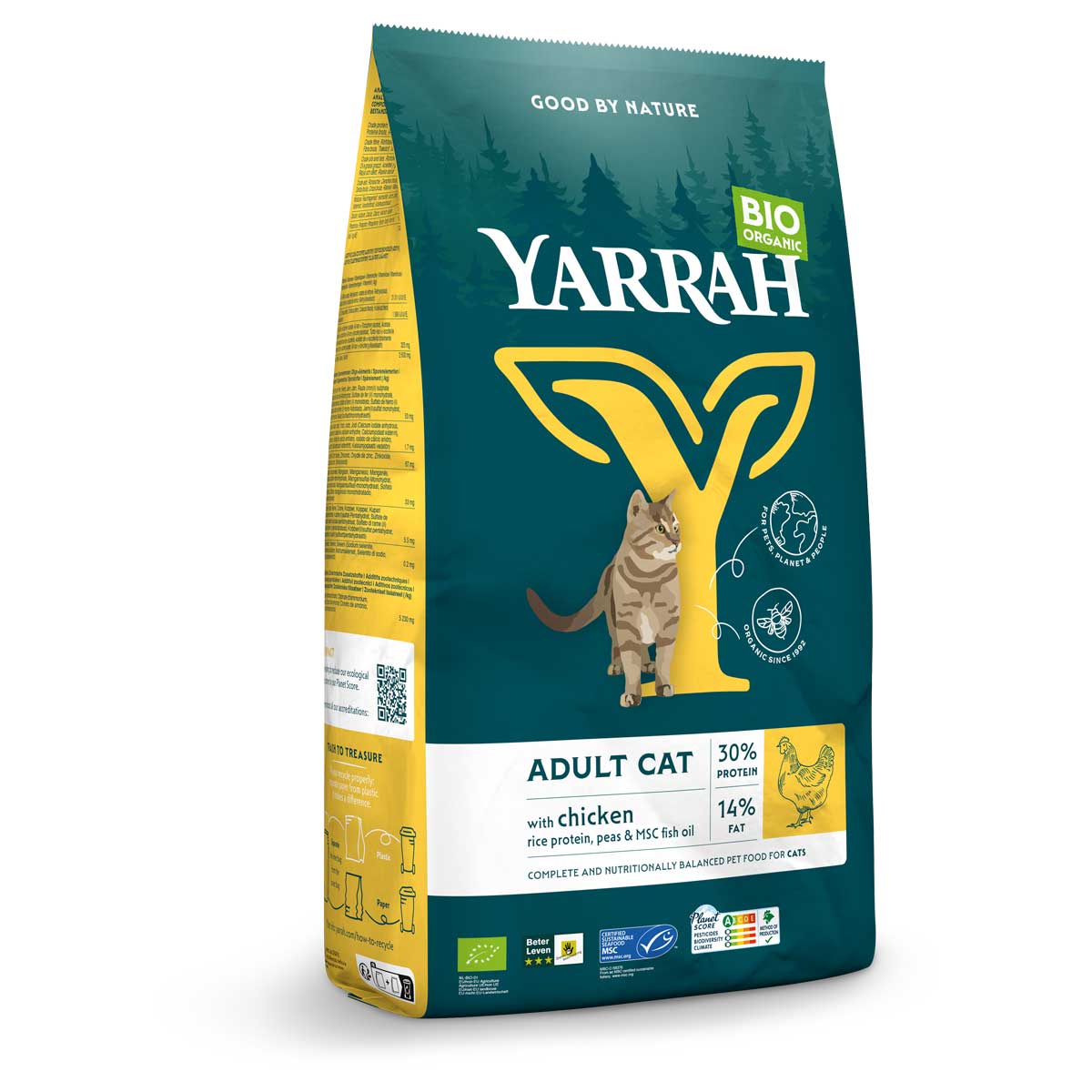 Yarrah - Croquettes pour chat Poulet 800g