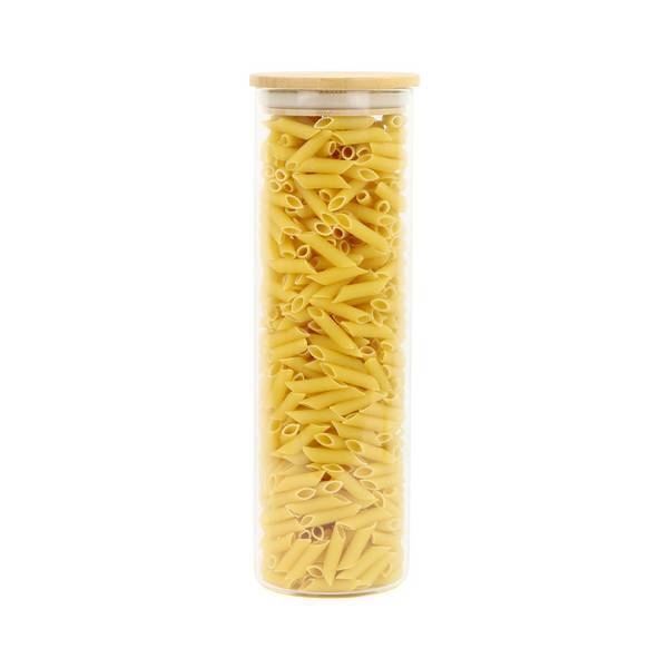 bocal en verre 1.25L couvercle blanc ours polaire, parfait pour déco