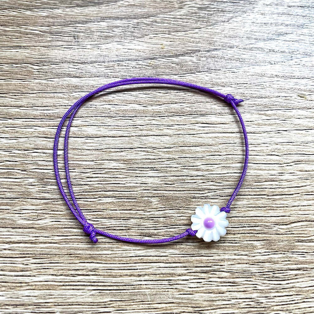 Cordon Anti-perte Pour AirPods – Avec Pendentif Marguerite & Chaîne Réglable – 2 Pièces