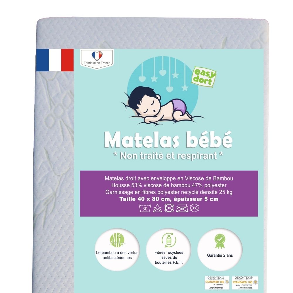 Matelas Berceau 40x80