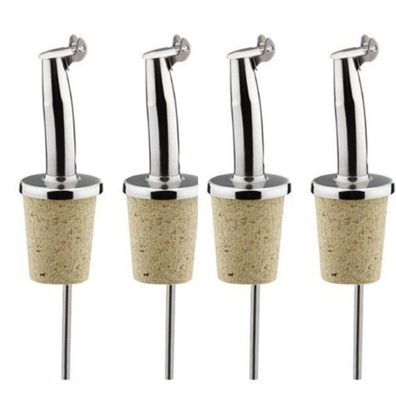Bouchon Verseur ANTI-GOUTTE Pinkopink Lot De 6 Bouchons Verseurs En Acier Inoxydable Bec Verseur Alcool