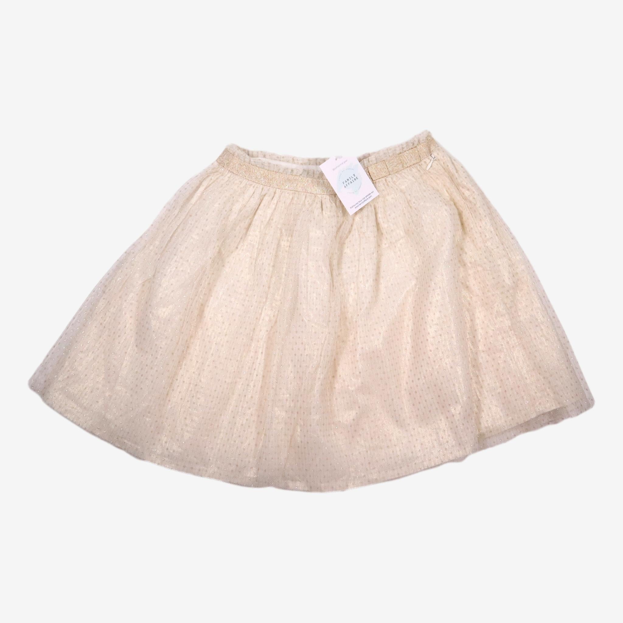 Ensemble Fille Jacadi Paul Smith - Jupe Bleue + T-shirt Rayé Marin Taille 152 Ans - Occasion