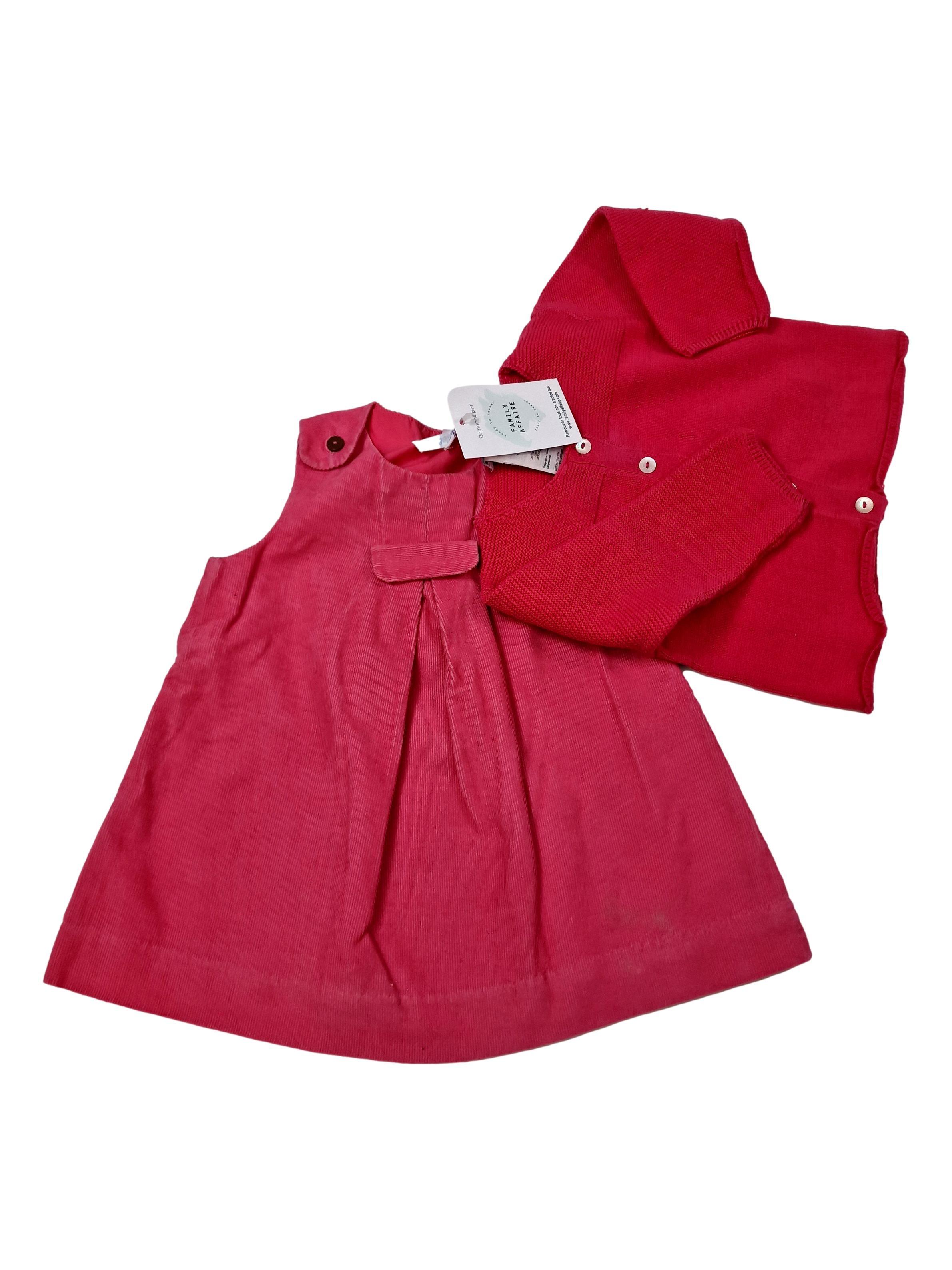 Gilet boléro cérémonie fille - vieux rose, Fille
