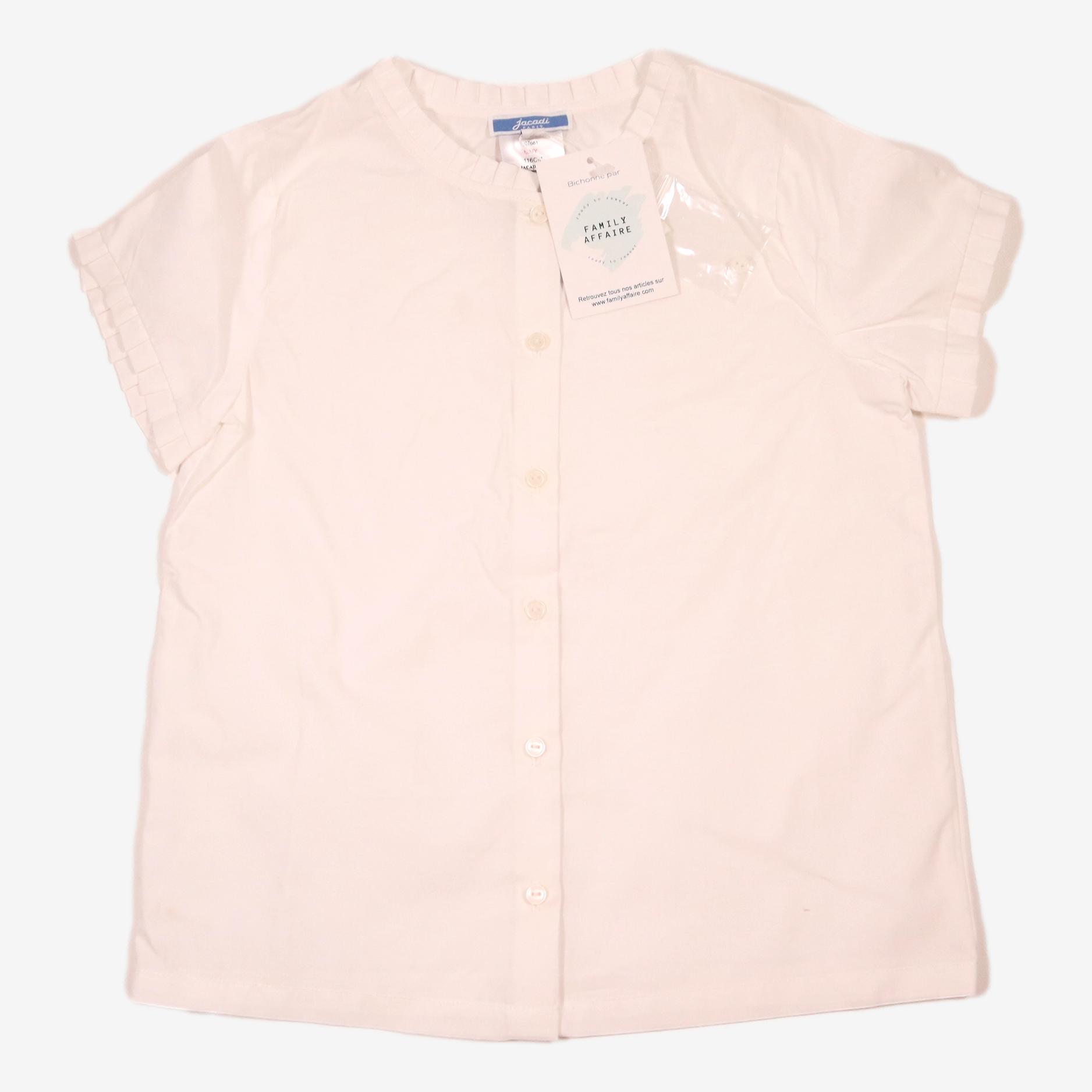 Blouse Jacadi Pour Fille - Taille 6 Ans, Couleur Bleue, Occasion En Très Bon état