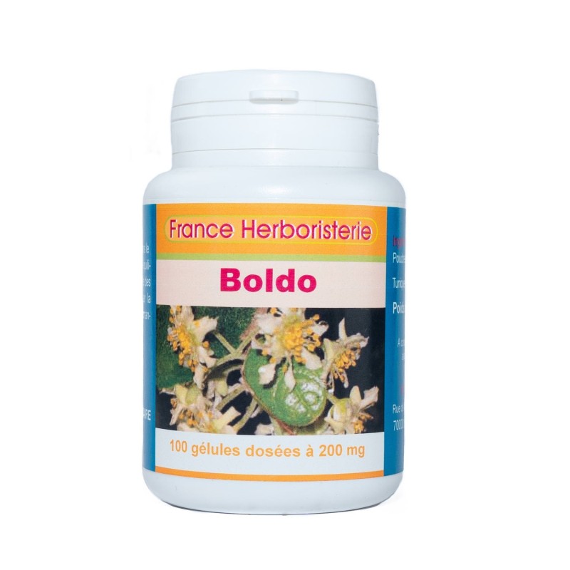 Gélules BOLDO Feuille 200 Mg - France Herboristerie - NEUVES