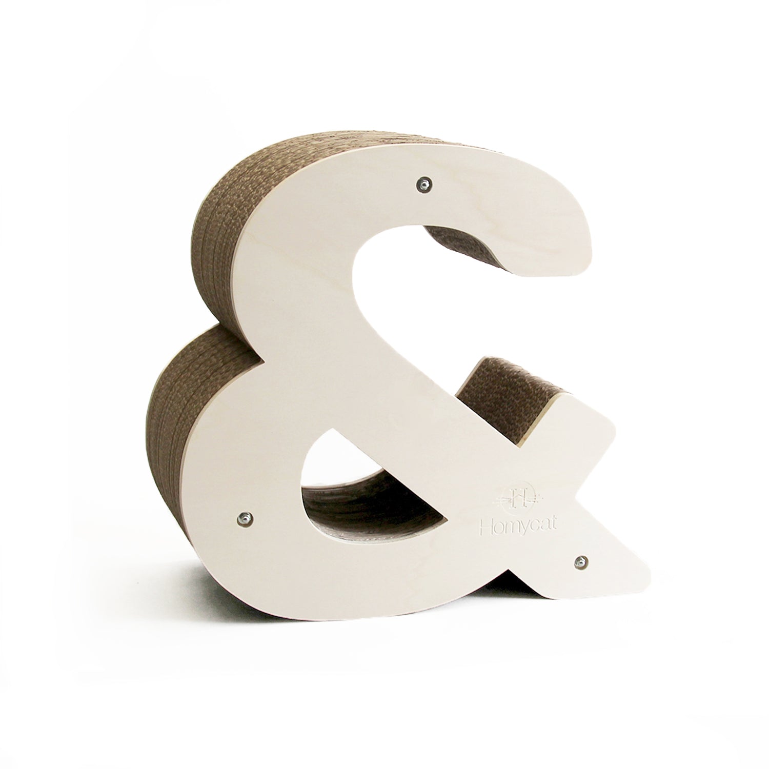 Homycat - Griffoir rechargeable - Esperluette & - Format S - en kit