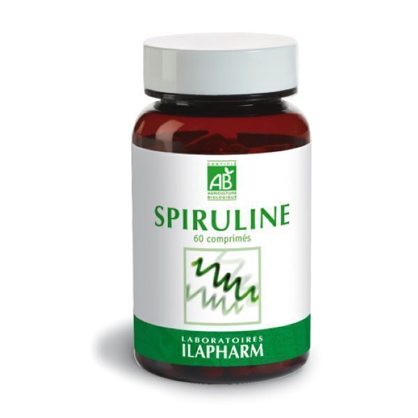 Complément Alimentaire Spiruline BIO Pour La Vision - 60 Comprimés, Laboratoires ILAPHARM, Neuf