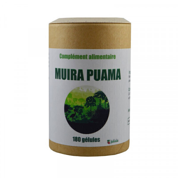 Muira Puama 180 gélules végétales de 400 mg Greenweez