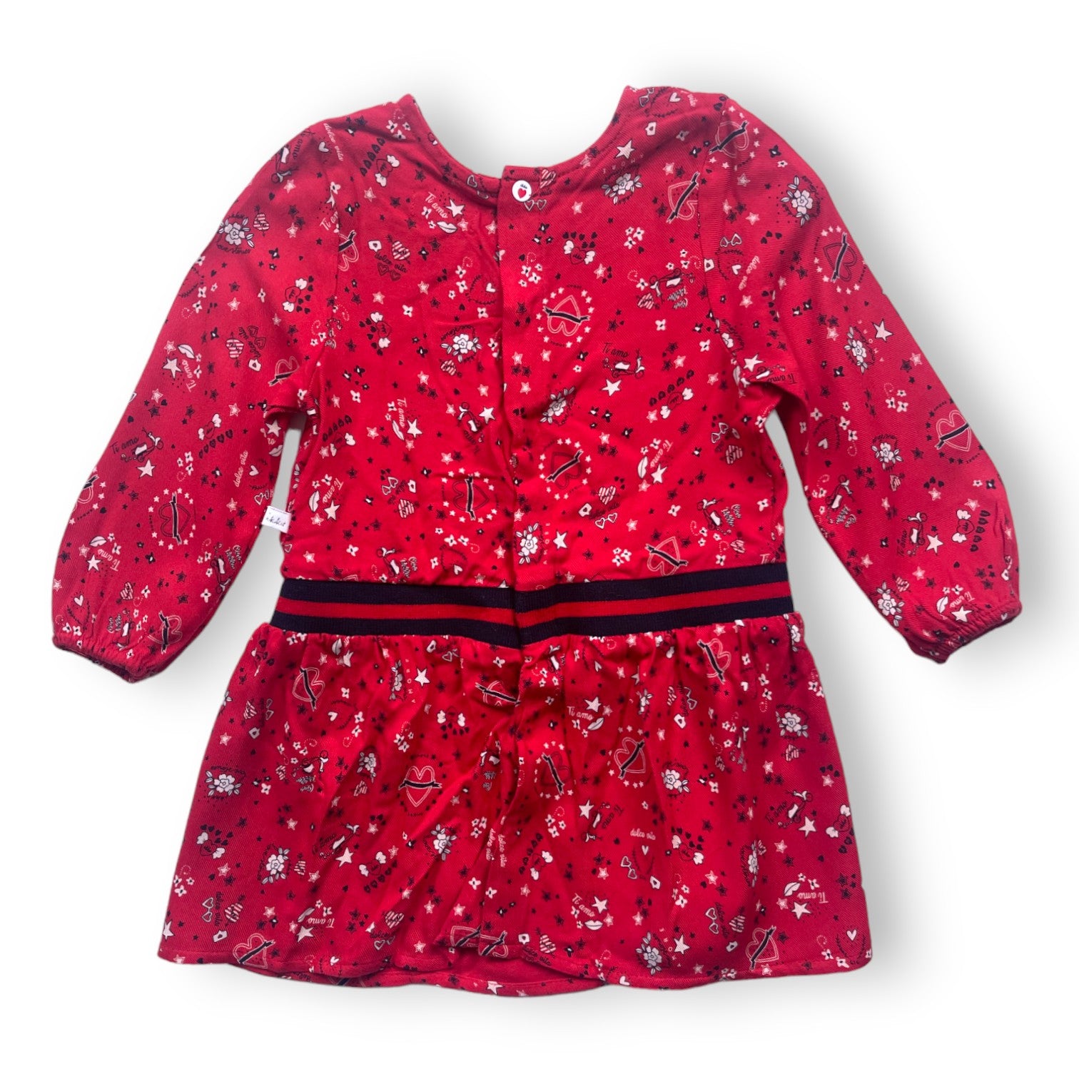 Robe IKKS Sans Manches Rouge - Taille T40/42 - En Viscose - Neuve Sans étiquettes