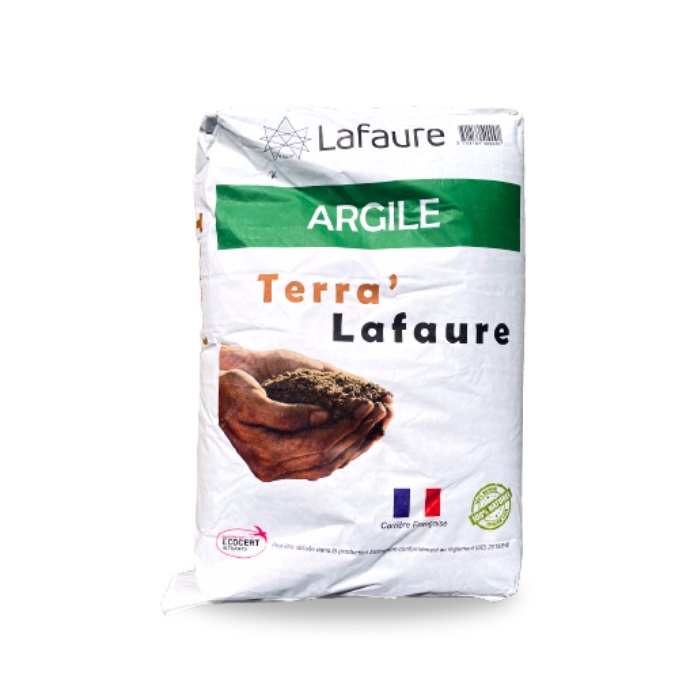 Lafaure - Argile bentonite Terra LAFAURE Farine - Sac de 25 kg