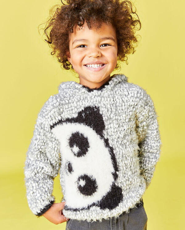 Phildar Fiche Modèle PDF Pull Enfant Panda | Greenweez