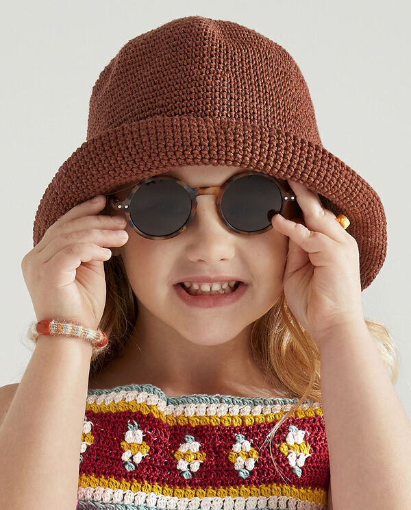 Chapeau Garçon H&M Bleu - Taille 4-5 Ans - Motifs - Très Bon état