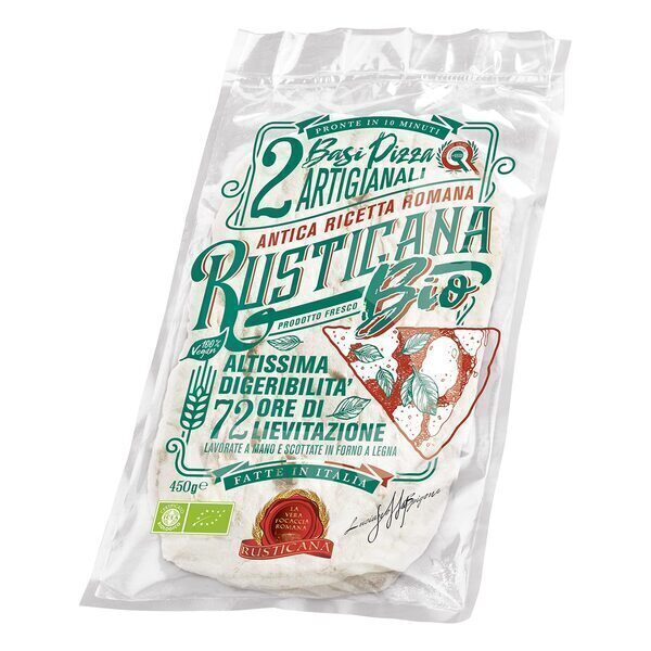 Pâtes à pinsa (pizza) Rusticana 2x225g | Greenweez