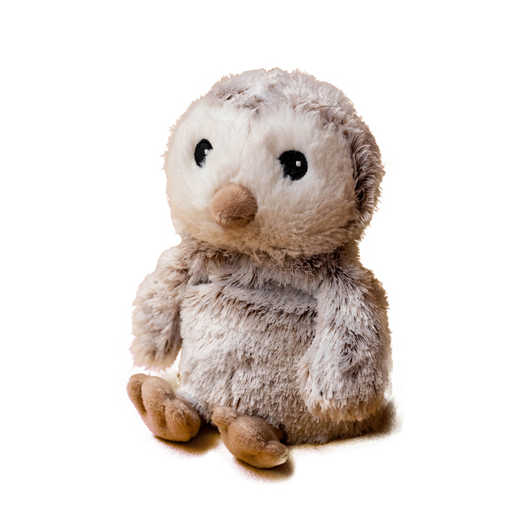 Bouillotte Micro-Onde Peluche Poussin 15 Cm - Doudou Chauffant Bébé Millet - Peluche Bouillotte Anti-Coliques