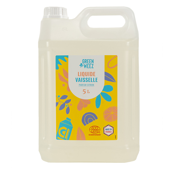 Liquide vaisselle citron cologique 5L | Greenweez Liquide vaisselle citron cologique 5L | Greenweez