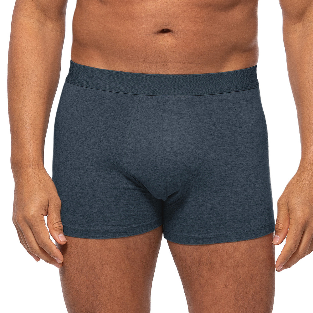 Lot De 3 Boxers Homme Sincère Taille M (3) - Couleurs Vert, Bleu, Gris - Oeko-Tex - Neuf Avec Étiquettes