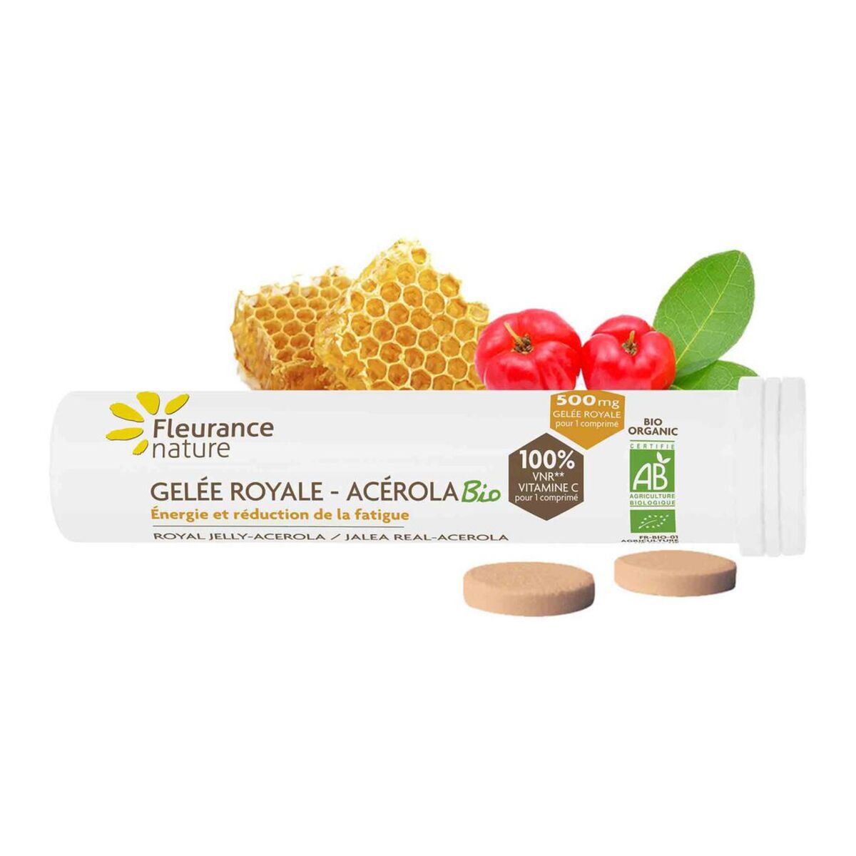 Gelée Royale BIO 1500mg - 60 Gélules - FAMILLE MARY - Date Péremption 03/2026 - Neuf
