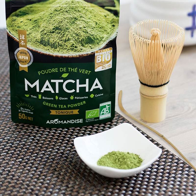 Coffret Matcha Traditionnel Moya - Kit Complet Avec Bol, Fouet Et Accessoires | 30g Thé Vert Japonais