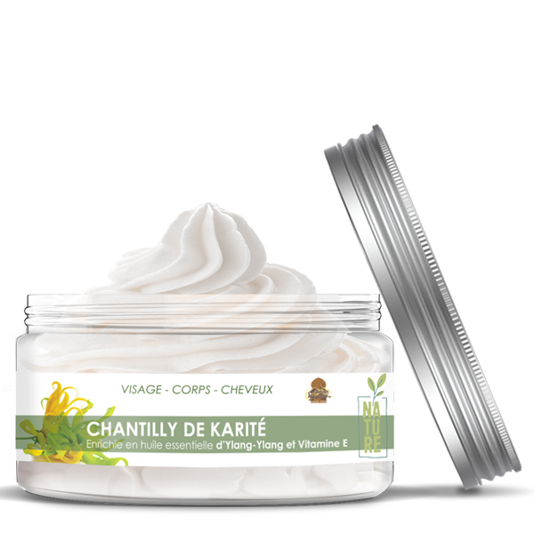 Crème Chantilly Au Beurre De Karité Et à L'huile D'amande Douce - Douceur Ebène - Neuve