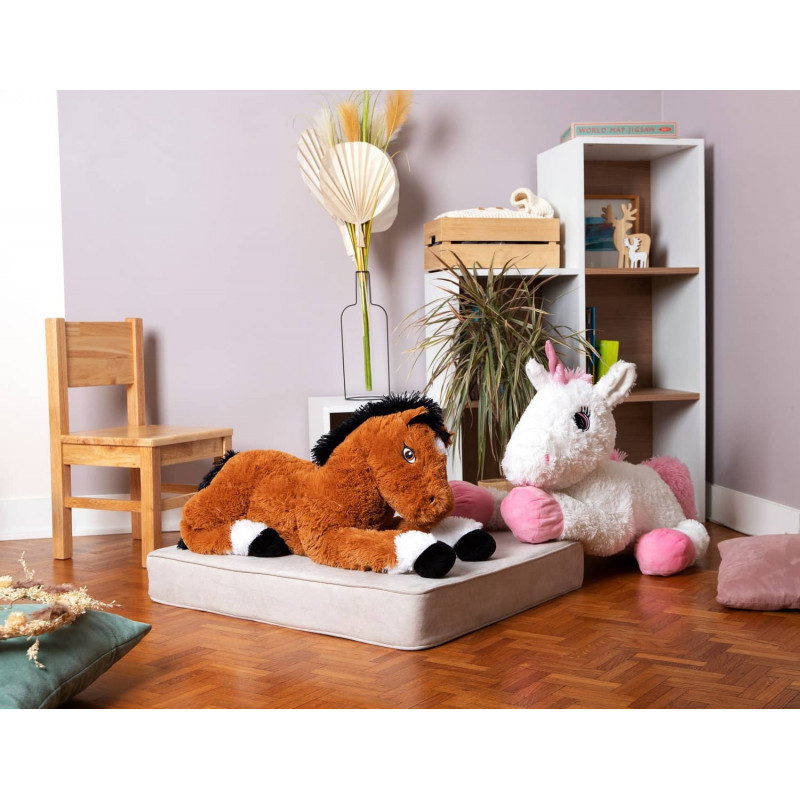 Peluche géante -Augustin Ourson Chocolat- peluche 70cm -Made in France