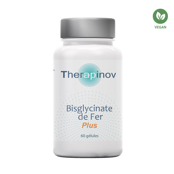FER PREMIUM - Complément Alimentaire Anti-fatigue Au Bisglycinate De Fer - 30 Comprimés