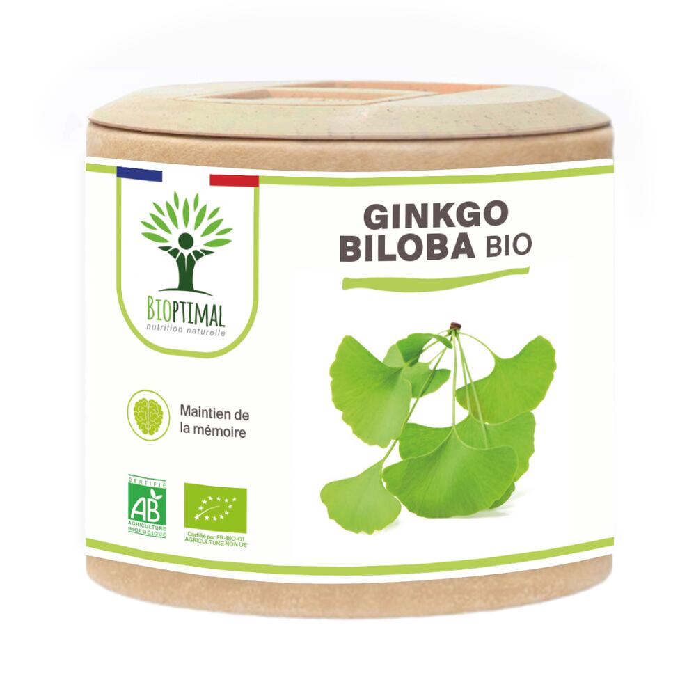Ginkgo Biloba Bio Complément alimentaire 60 gélules Greenweez — free download