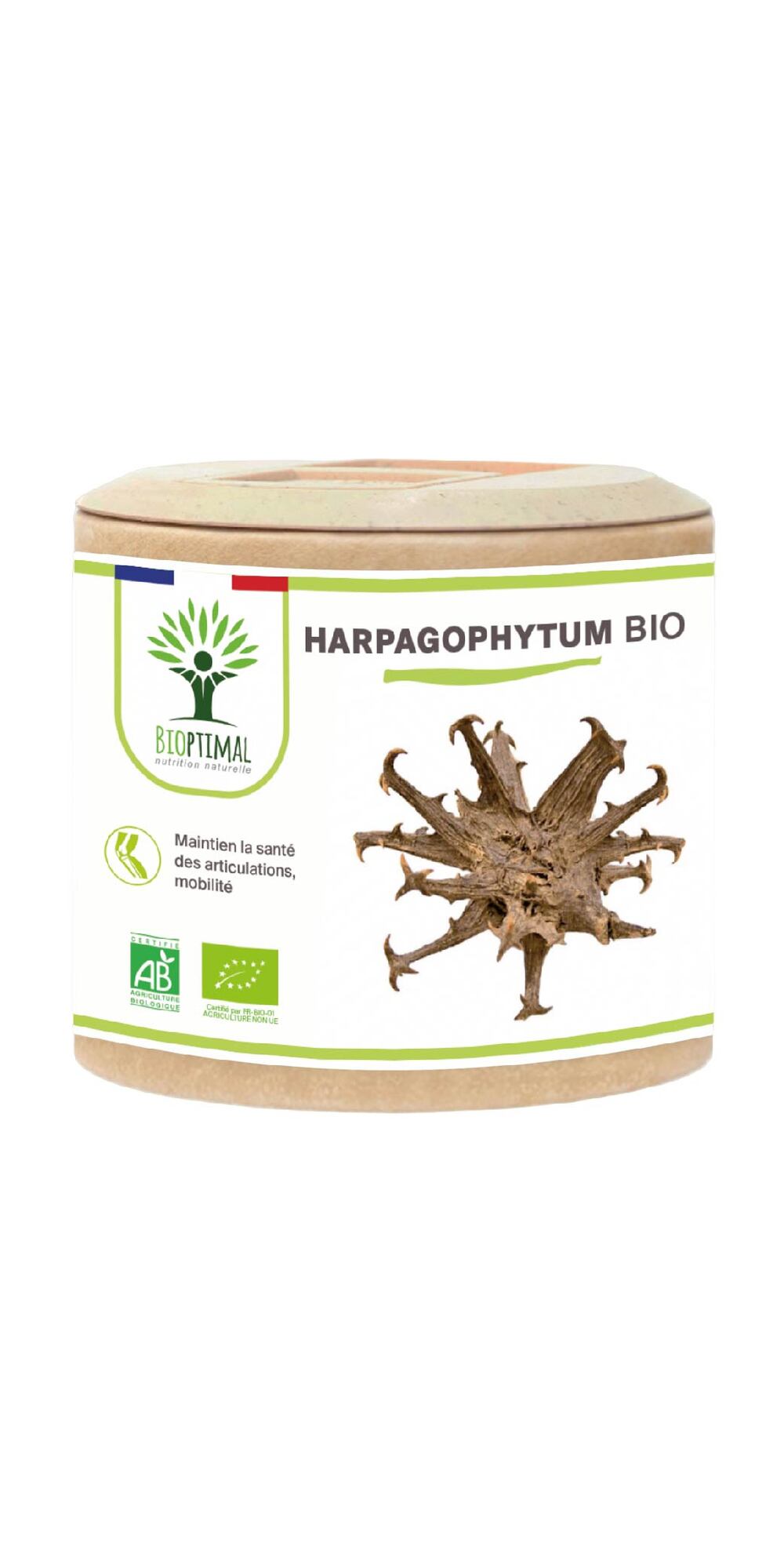 Complément Alimentaire Ortie Bio - 60 Gélules - Fabriqué En France - Soutien Des Articulations Et énergie